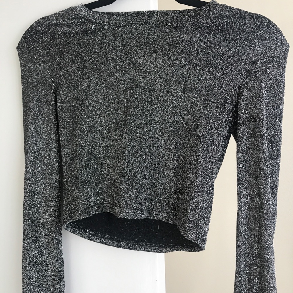 Forever 21 sparkly top.